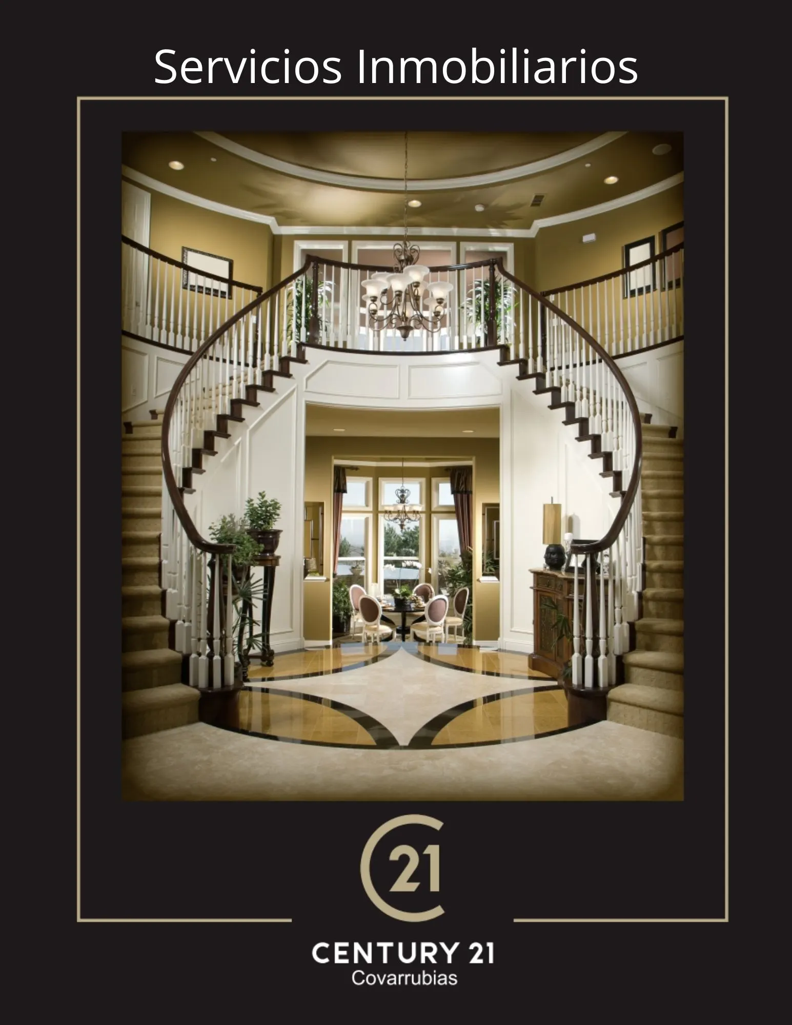 Portada: Servicios inmobiliarios, Century 21 Covarrubias.